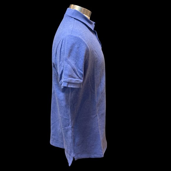 Polo Ralph Lauren Polo Blue Sz L Custom Slim Fit Mens - Picture 3 of 6